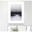 Giant Art 24x36 HAZE Matted and Framed in White