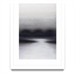 Giant Art 24x36 HAZE Matted and Framed in White