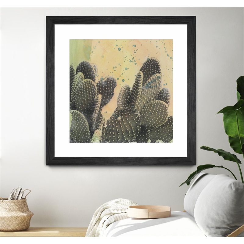 Giant Art 36x36 Desert Dreams II Matted and Framed in Multi-Color