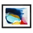 Giant Art 40x30 Maya IV Matted and Framed in Yellow