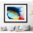 Giant Art 40x30 Maya IV Matted and Framed in Yellow