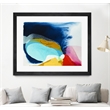 Giant Art 32x24 Maya IV Matted and Framed in Yellow