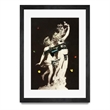 Giant Art 24x36 Love Asunder II Matted and Framed in Multi-Color