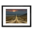 Giant Art 36x24 Shatov - My way Matted and Framed in Multi-Color