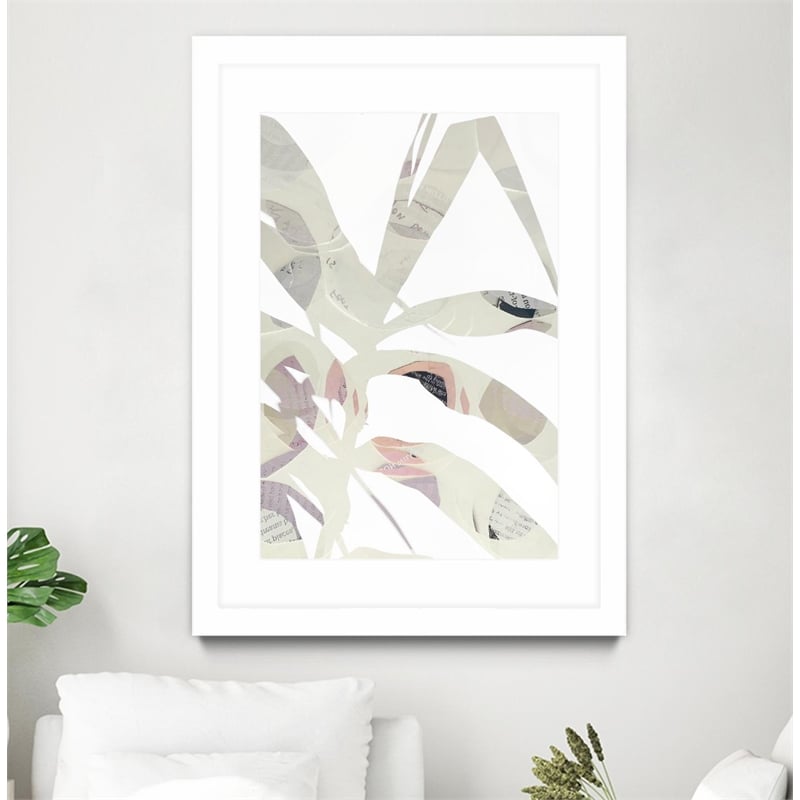 Giant Art 24x36 Inspired By Nature No. 2 Matted and Framed in Multi-Color