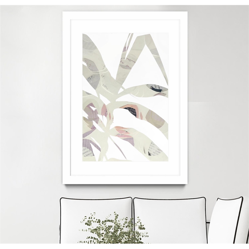 Giant Art 24x36 Inspired By Nature No. 2 Matted and Framed in Multi-Color