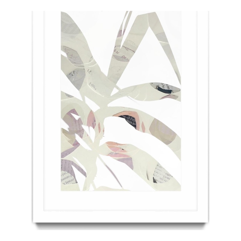 Giant Art 24x36 Inspired By Nature No. 2 Matted and Framed in Multi-Color