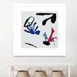 Giant Art 36x36 Poker II Matted and Framed in Red