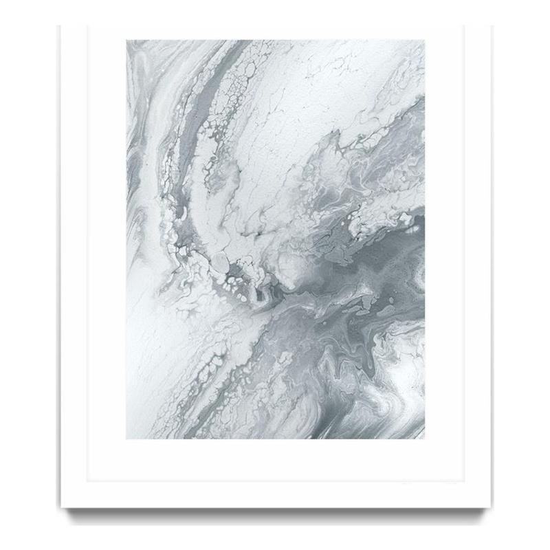 Giant Art 30x40 Magnetic Matted and Framed in Multi-Color