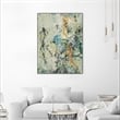 Giant Art Canvas  30x40 Tango 63 Framed in Red