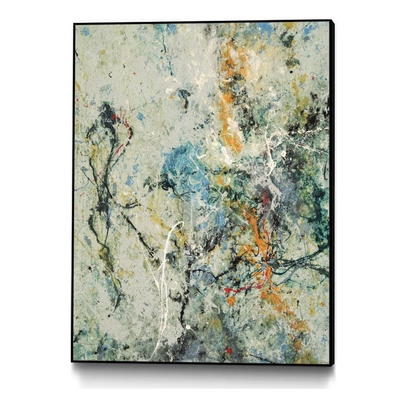 Giant Art Canvas  30x40 Tango 63 Framed in Red