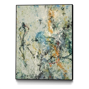 Giant Art Canvas  30x40 Tango 63 Framed in Red