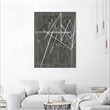 Giant Art Canvas  30x40 Vertices II Framed in White