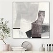 Giant Art Canvas  20x20 The City Walls Framed in Multi-Color