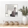 Giant Art Canvas  20x20 The City Walls Framed in Multi-Color