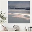 Giant Art Canvas  20x20 Flamingo Land Square Framed in Multi-Color