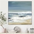Giant Art Canvas  20x20 East Coast II Framed in White