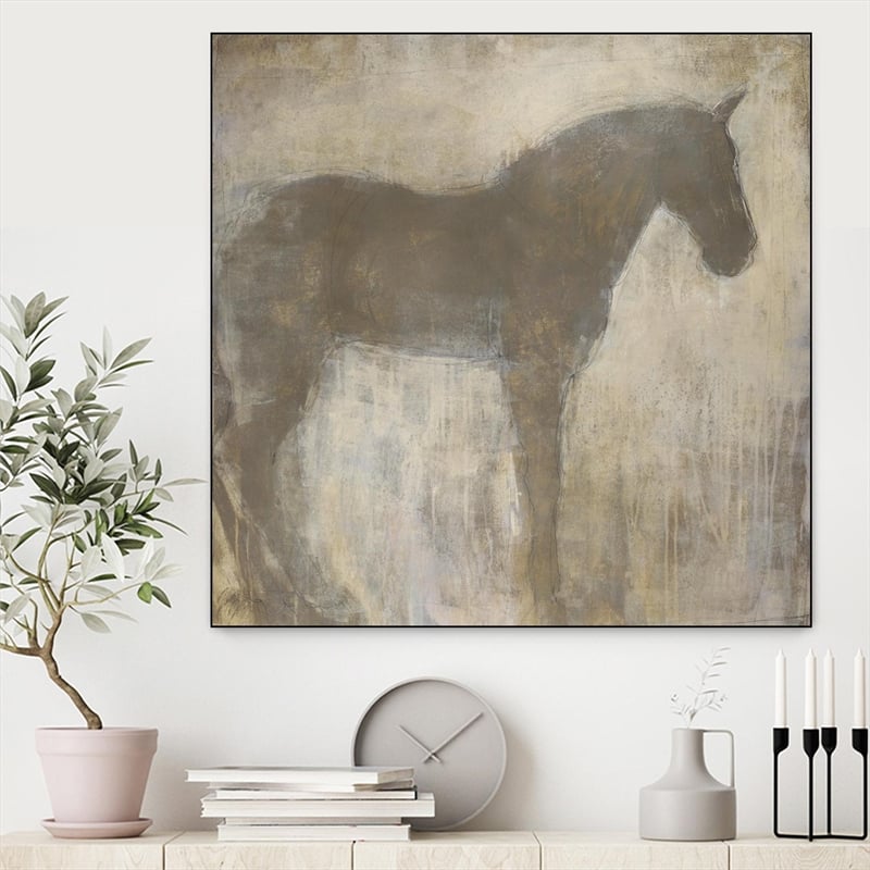 Giant Art 1 Framed Equine ImPrint in Multi-Color