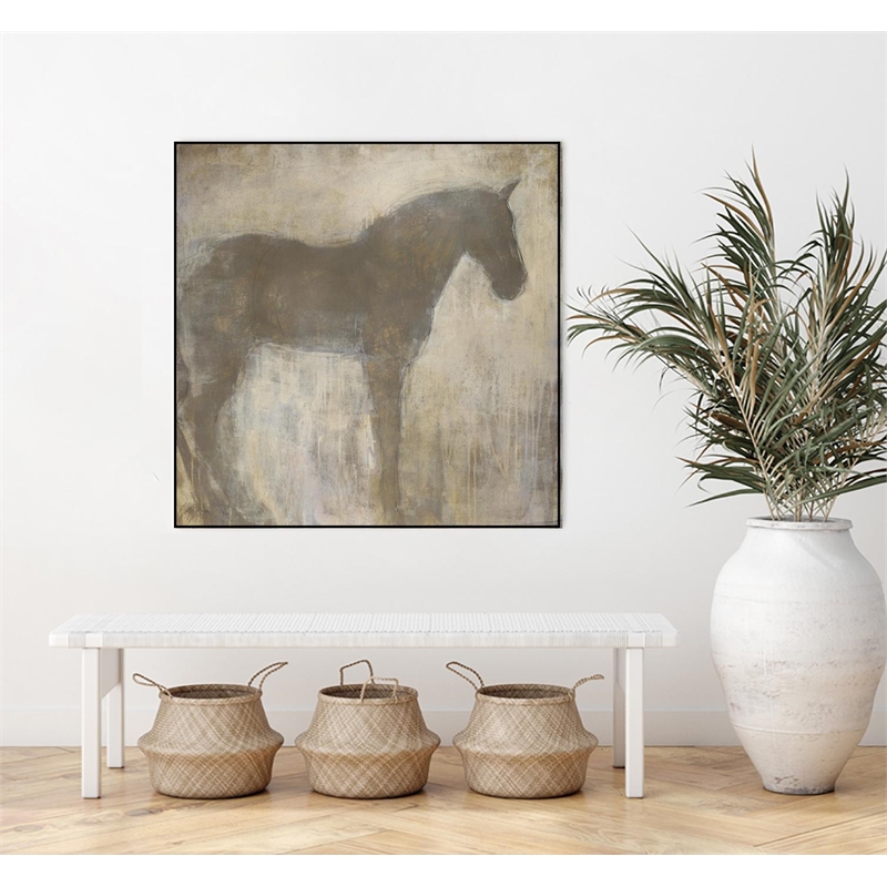 Giant Art 1 Framed Equine ImPrint in Multi-Color