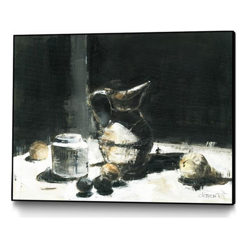Giant Art Canvas  32x24 Nature Morte I Framed in Multi-Color