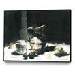 Giant Art Canvas  32x24 Nature Morte I Framed in Multi-Color