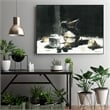 Giant Art Canvas  24x18 Nature Morte I Framed in Multi-Color