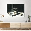 Giant Art Canvas  24x18 Nature Morte I Framed in Multi-Color
