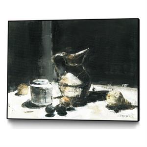 Giant Art Canvas  24x18 Nature Morte I Framed in Multi-Color