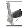 Giant Art Canvas  24x36 Kinetic Grid IV Framed in Multi-Color