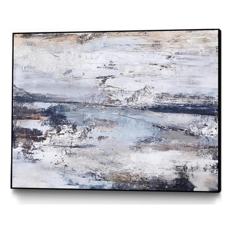 Giant Art Canvas  32x24 Outline Framed in Multi-Color