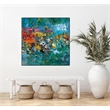 Giant Art Canvas  30x30 Carpe Diem 1 Framed in Pink