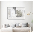 Giant Art Canvas  36x24 Silver Slate Framed in Multi-Color