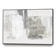 Giant Art Canvas  36x24 Silver Slate Framed in Multi-Color