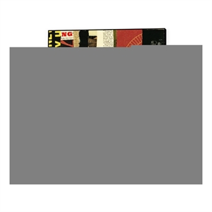 Giant Art Canvas  30x30 Emerge XV Framed in Red