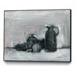 Giant Art Canvas  32x24 Nature Morte II Framed in Multi-Color