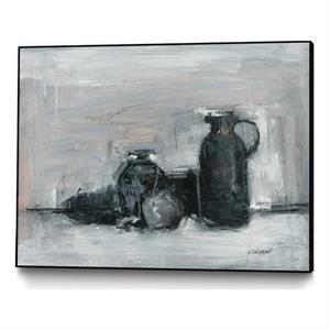 Giant Art Canvas  24x18 Nature Morte II Framed in Multi-Color