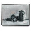 Giant Art Canvas  24x18 Nature Morte II Framed in Multi-Color
