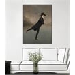 Giant Art Canvas  24x32 Reverend Robert Walker Skating Framed in Multi-Color
