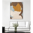 Giant Art Canvas  24x32 Casual III Framed in Multi-Color