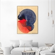 Giant Art Canvas  24x32 Socal 04 Framed in Red