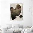 Giant Art Canvas  30x40 Natural Color Machine I Framed in Multi-Color