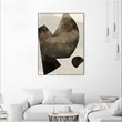 Giant Art Canvas  24x32 Natural Color Machine I Framed in Multi-Color
