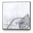 Giant Art Canvas  20x20 Premonition II Framed in Multi-Color