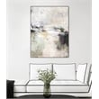 Giant Art Canvas  30x40 Garden Gate Framed in Multi-Color