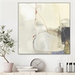 Giant Art Canvas  30x30 Pique VI Framed in Multi-Color
