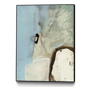 Giant Art Canvas  24x32 Abstracted Series VIII Framed in Multi-Color