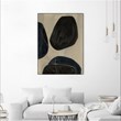 Giant Art Canvas  30x40 Gravity II Framed in Multi-Color