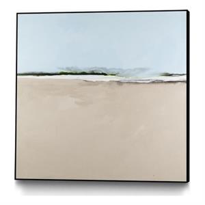 Giant Art Canvas  20x20 Simply Stated Framed in Pink