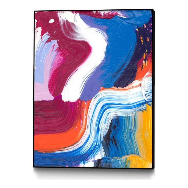 Giant Art Canvas  30x40 Just a wee one Framed in Pink