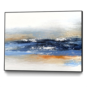 Giant Art Canvas  40x30 Into The Forest Framed in Multi-Color